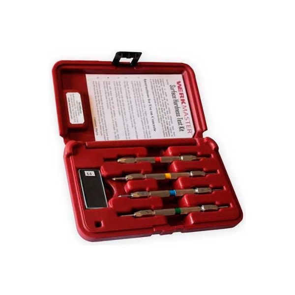 Werkmaster MOHS Hardness Test Kit, 1 Pack 007000600 Zoro
